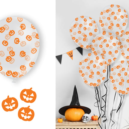 Coriandoli a forma di zucca 10 pezzi