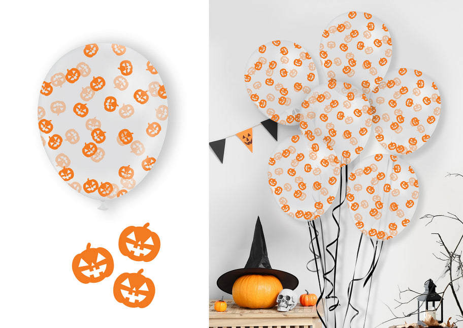 Coriandoli a forma di zucca 10 pezzi