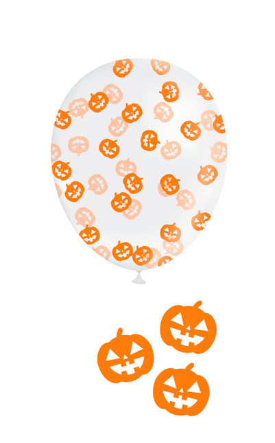 Coriandoli a forma di zucca 10 pezzi
