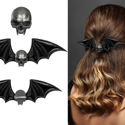 Fermaglio per capelli a pipistrello 13 cm