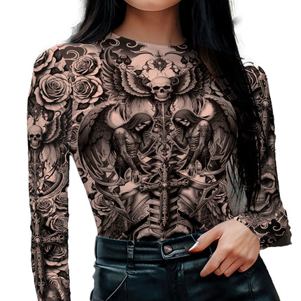Effetto tatuaggio camicia nuda