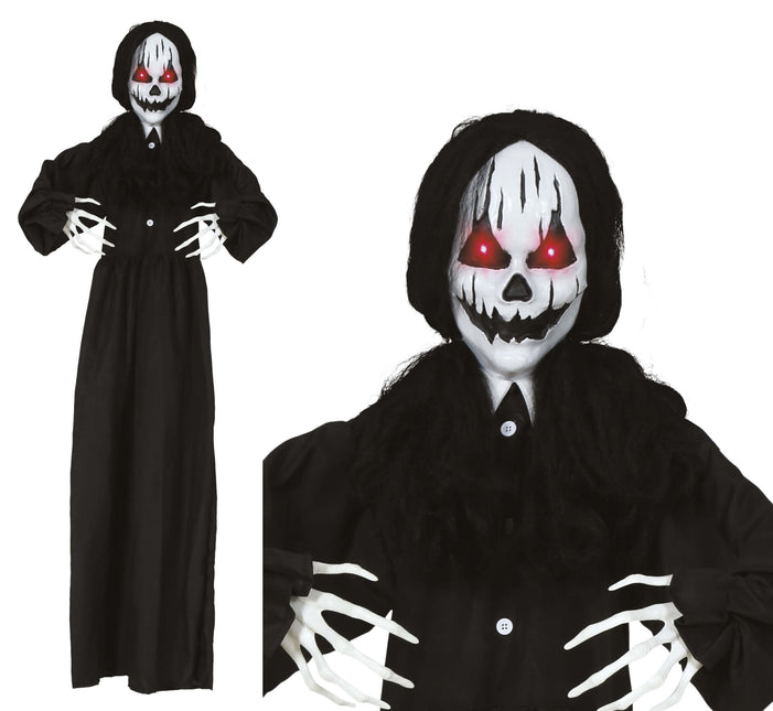 Bambola di Halloween con luci e suoni 1,5 m