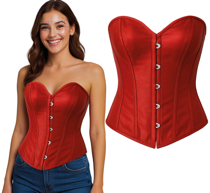 Corsetto rosso da donna