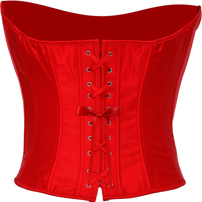 Corsetto rosso da donna