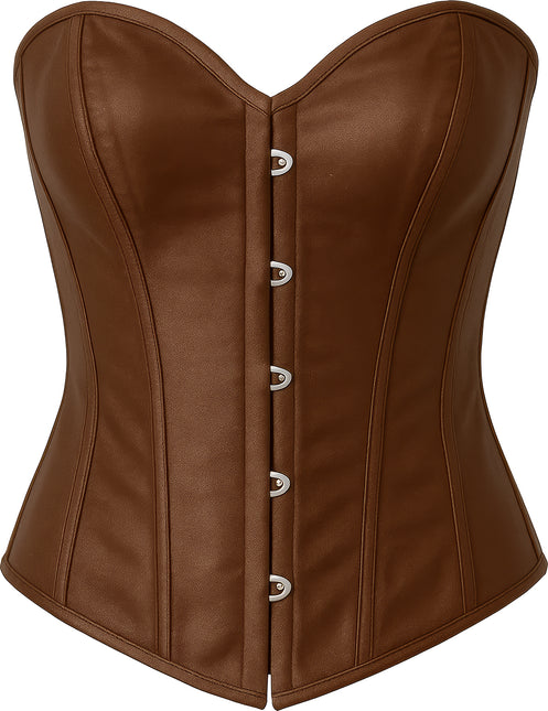 Corsetto marrone da donna
