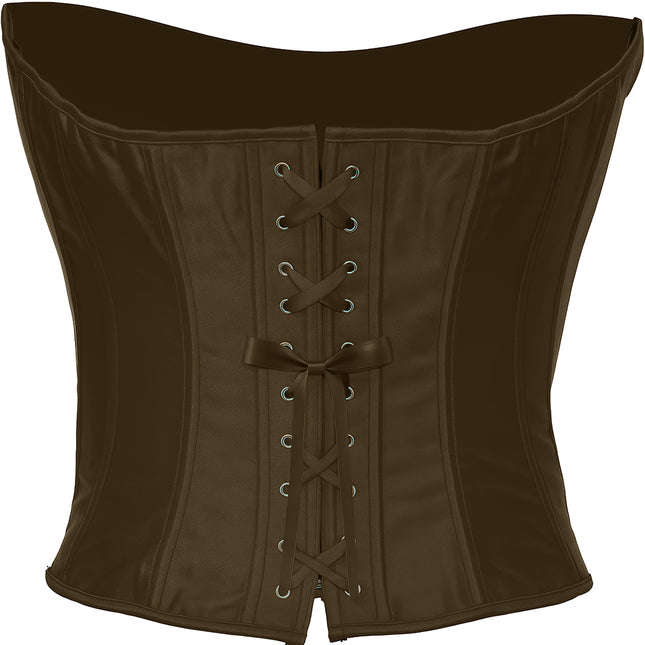 Corsetto marrone da donna