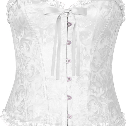 Corsetto bianco da donna