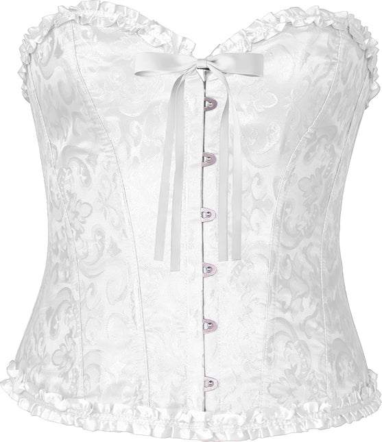 Corsetto bianco da donna