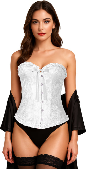 Corsetto bianco da donna