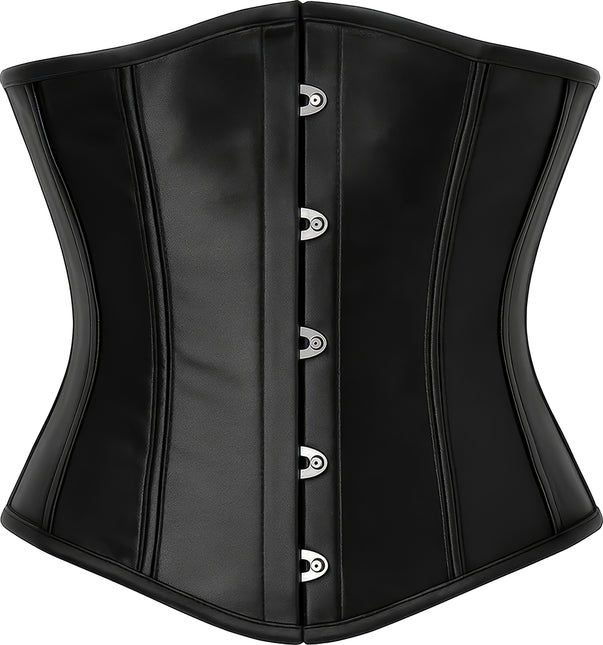 Corsetto nero in pizzo da donna