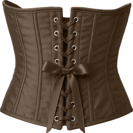 Corsetto marrone da donna pirata