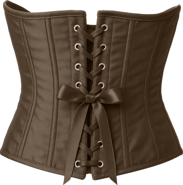 Corsetto marrone da donna pirata