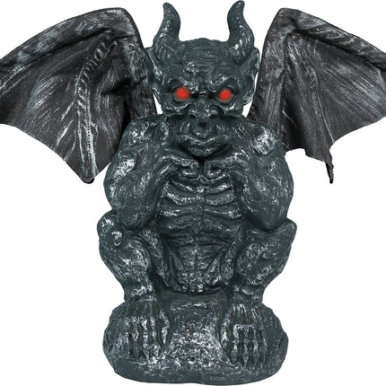 Gargoyle grigio 30 cm