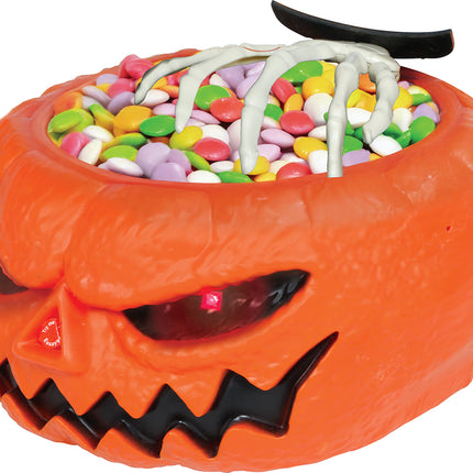 Ciotola di Halloween a forma di zucca, 25 cm