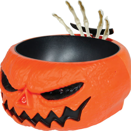 Ciotola di Halloween a forma di zucca, 25 cm