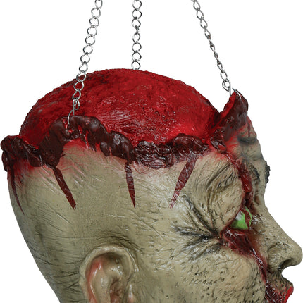 Halloween Hoofd Zombie 27cm