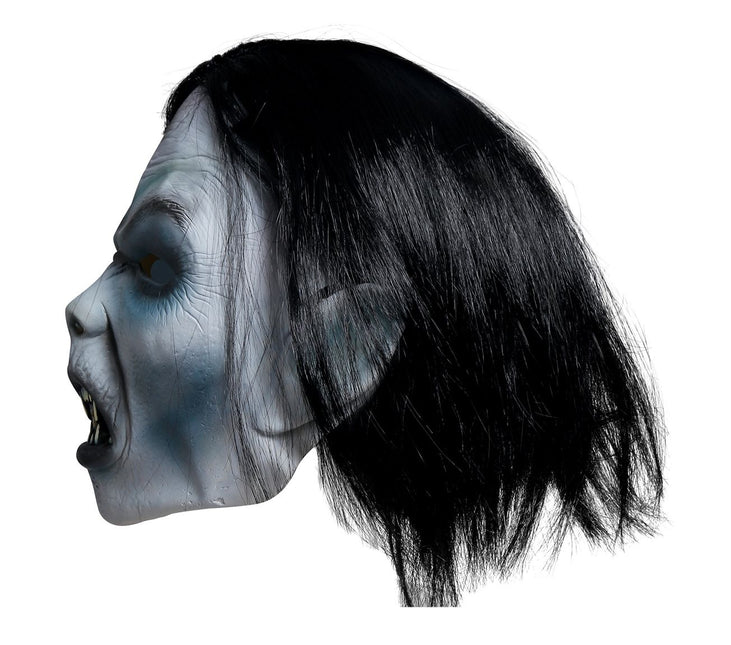 Capelli con maschera da vampiro di Halloween