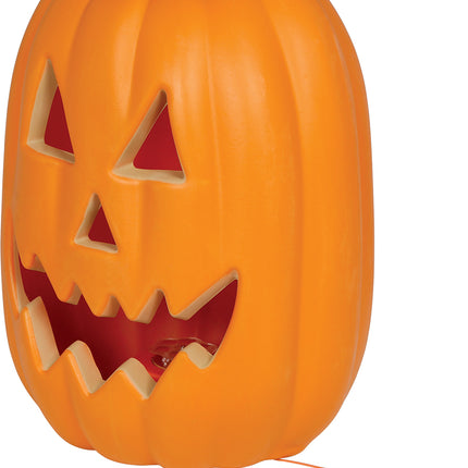 Zucca di Halloween con luce, 40 cm