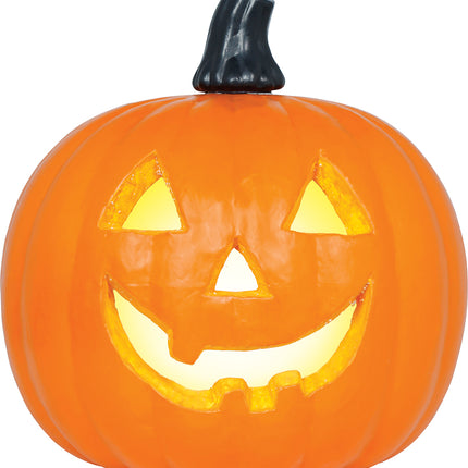 Zucca di Halloween con luce, 45 cm