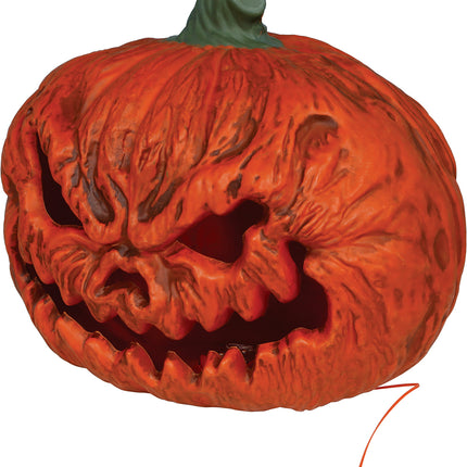 Zucca di Halloween con luce, 38 cm