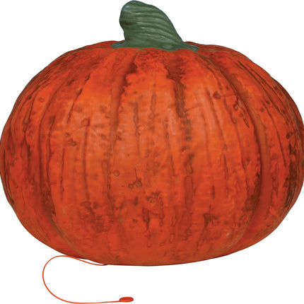 Zucca di Halloween con luce, 38 cm