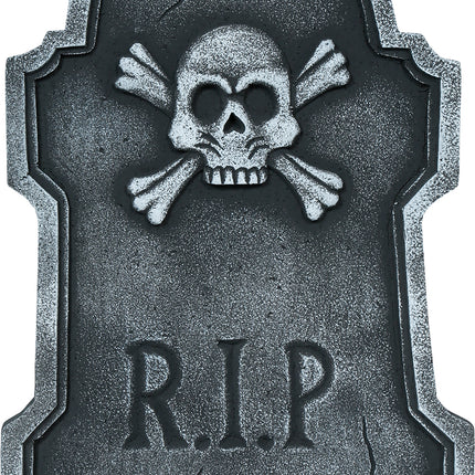 Lapide di Halloween grigia Rip 55 cm
