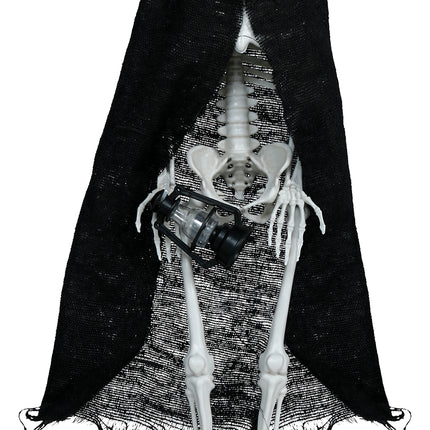 Cappa da scheletro di Halloween 40 cm