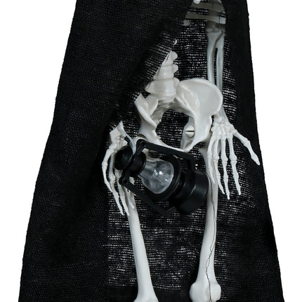 Cappa da scheletro di Halloween 40 cm