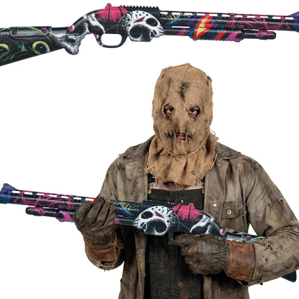 Pistola finta di Halloween "Monsters Shotgun" da 65 cm
