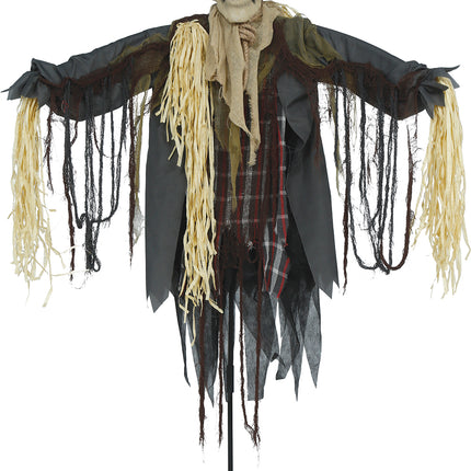 Spaventapasseri Halloween Pop Horror con luci, suoni e movimenti, 1,75 m