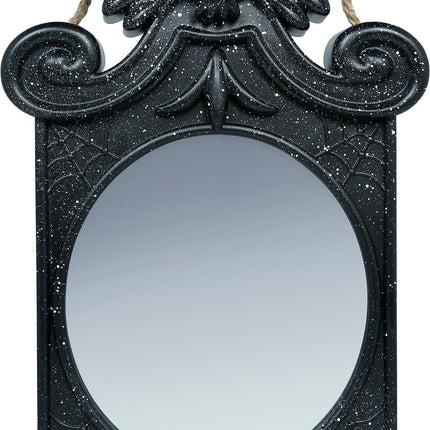 Specchio di Halloween con immagine, luce e movimento, 45 cm