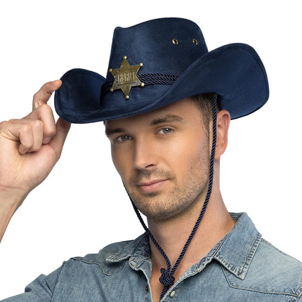 Cappello da cowboy Tennessee (effetto pelle scamosciata)