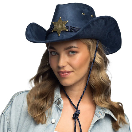 Cappello da cowboy Tennessee (effetto pelle scamosciata)
