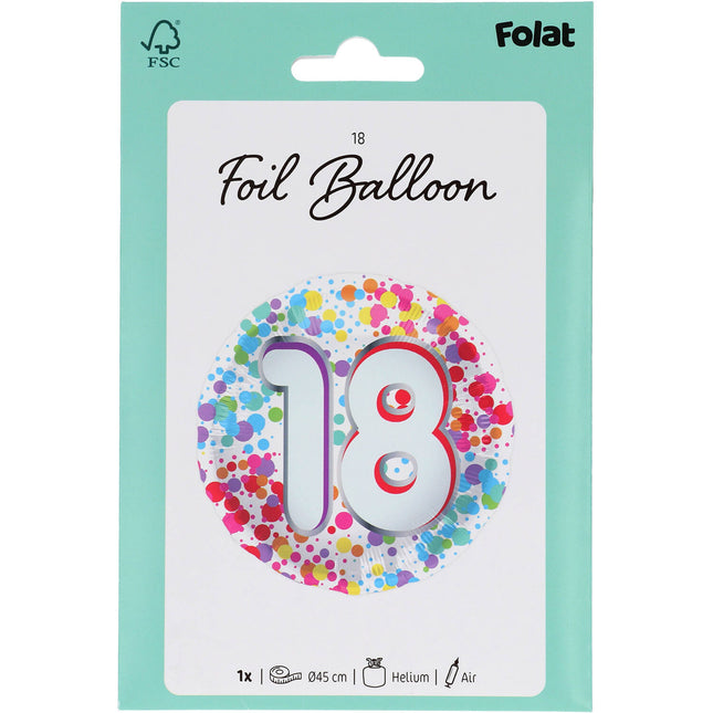 18in/45cm 18 Rainbow