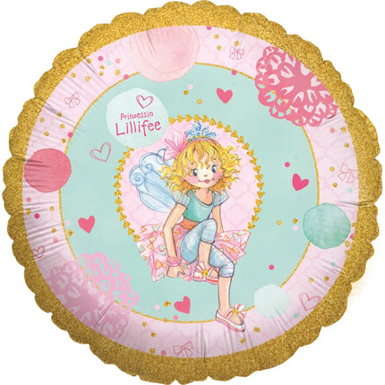 Palloncino ad elio rotondo Princess Lillifee, vuoto, 45 cm