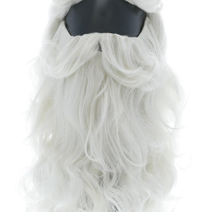 Barba e parrucca di Sinterklaas 38Cm