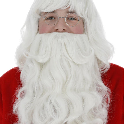 Barba e parrucca di Sinterklaas 38Cm