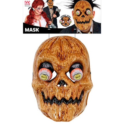 MASCHERA CON OCCHI A FORMA DI ZUCCA