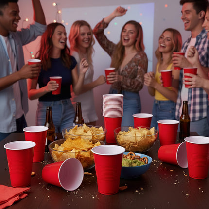 Coppe rosse 53cl 40pz