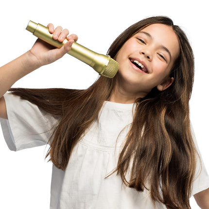 Microfono deluxe oro