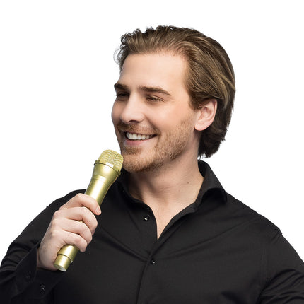 Microfono deluxe oro