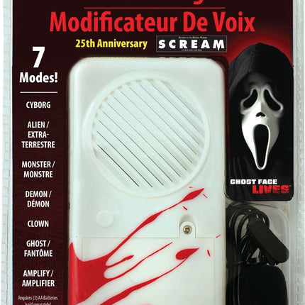 Distorsore vocale Ghostface a 7 voci