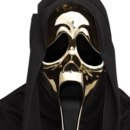 Maschera di Ghostface dorata
