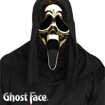 Maschera di Ghostface dorata