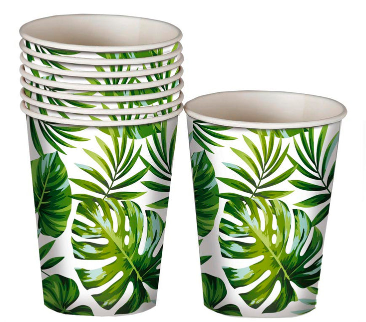Tazze in foglia di palma 240ml 6pz