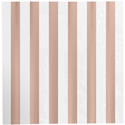 Tovaglioli oro rosa 33cm 12pz