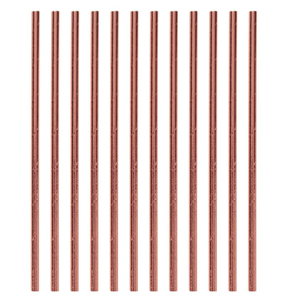 Cannucce oro rosa 12 pezzi