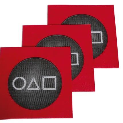 Tovaglioli per feste di gioco 33cm 12pz