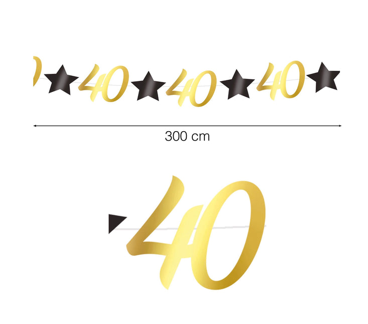 Garland 40 anni 3m