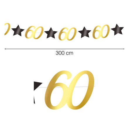 Garland 60 anni 3m